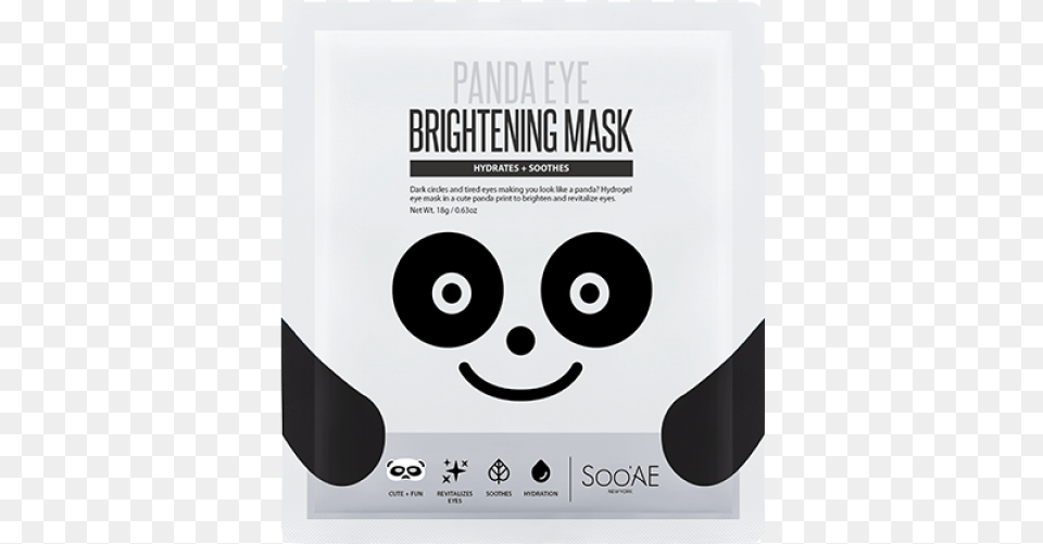 Pandaeye Panda Eye Brightening Mask, Advertisement, Poster, Disk Png Image
