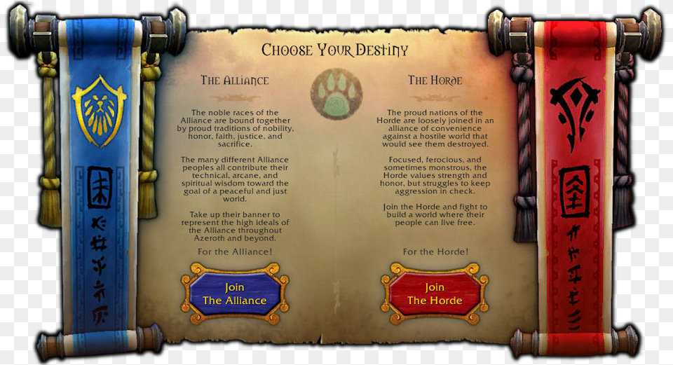 Pandaren Choose Your Destiny, Text, Document, Scroll, Mailbox Free Png Download