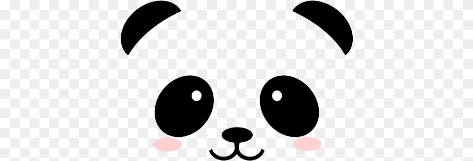 Pandas Kawaii Cute Cartoon Panda Face Free Transparent Png