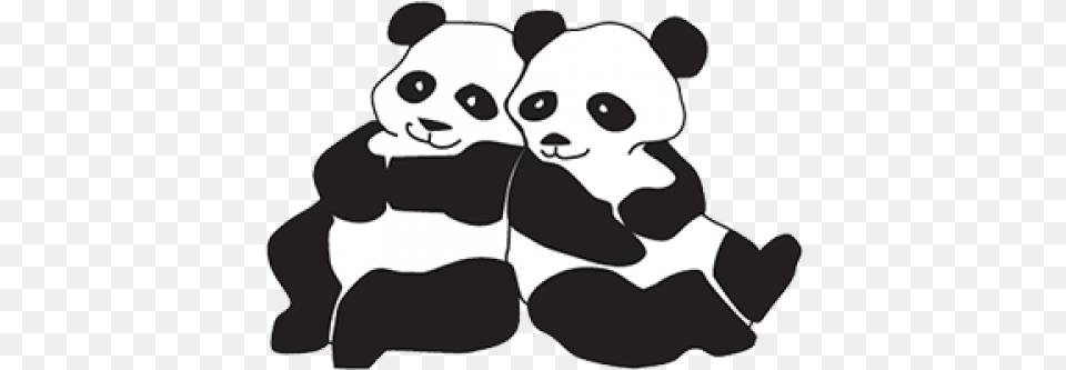 Pandas Panda Coloring Pages, Stencil, Baby, Person, Face Free Transparent Png