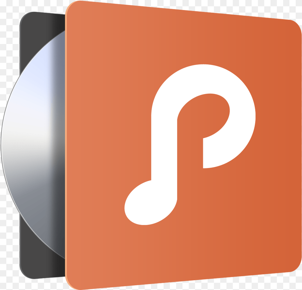 Pandora App Icon Images Pandora Music Orange Icon, Text, Symbol, Number Free Png Download