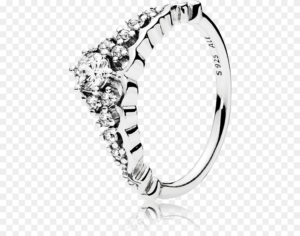 Pandora Fairytale Tiara Ring, Accessories, Jewelry, Gemstone, Diamond Free Transparent Png