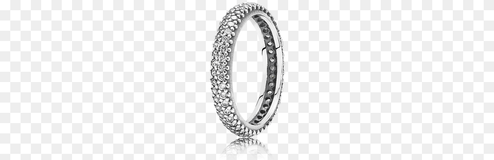 Pandora Gioielli Pandora Sparkling Curve Ring, Accessories, Platinum, Diamond, Gemstone Free Transparent Png