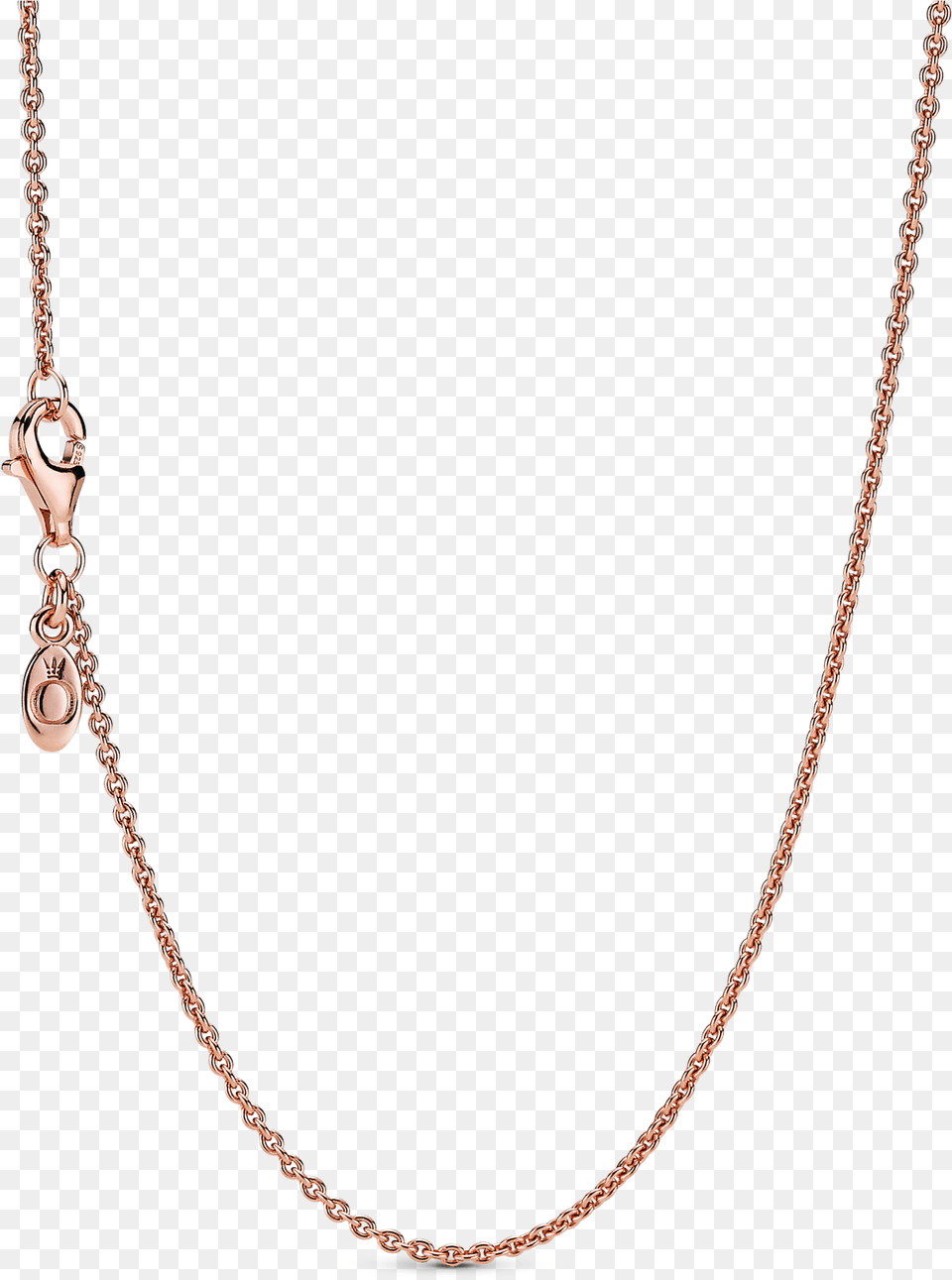 Pandora Title Tag Cheap Rose Gold Necklace, Accessories, Jewelry, Chain Png
