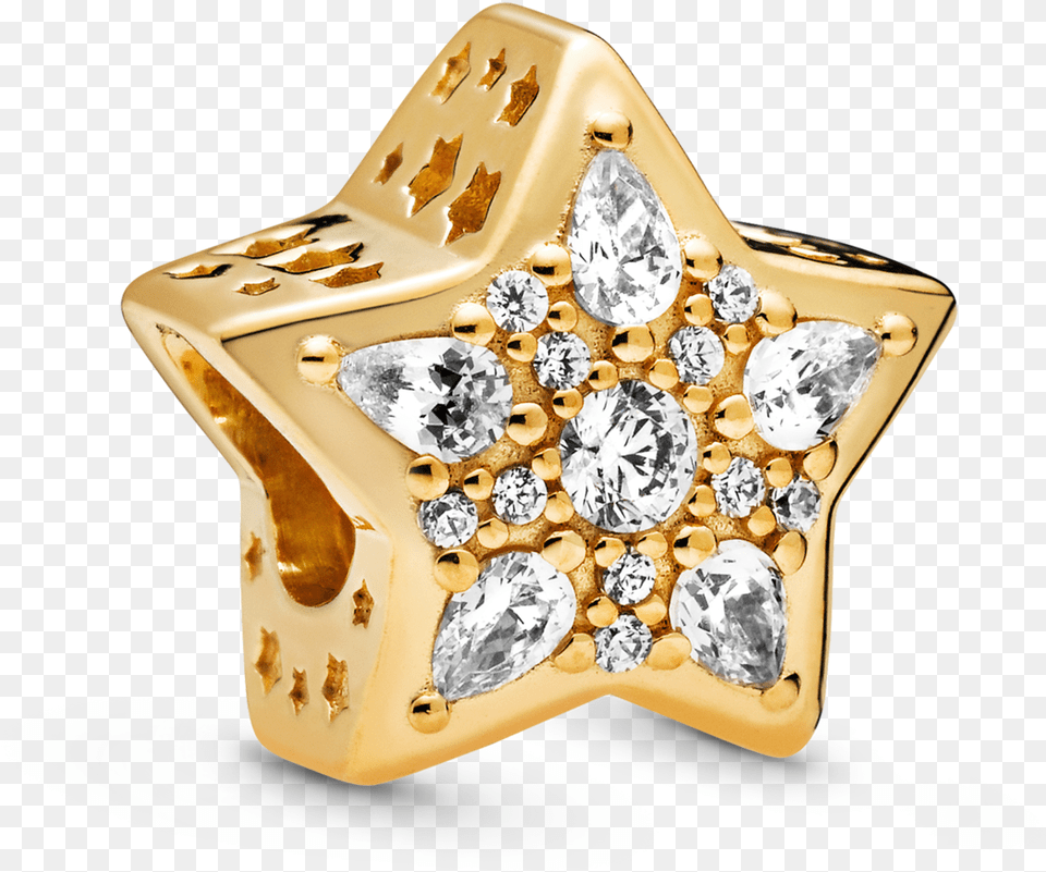 Pandora Title Tag Pandora Celestial Star Charm, Accessories, Diamond, Gemstone, Jewelry Png Image