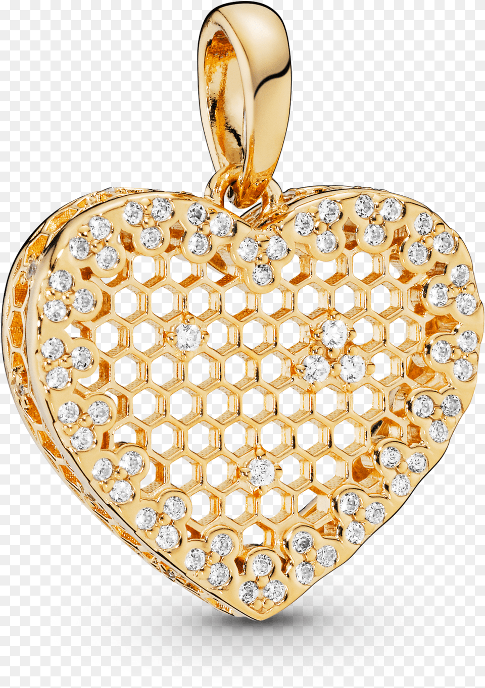 Pandora Title Tag Pandora Herz Charm Gold, Accessories, Diamond, Earring, Gemstone Free Transparent Png