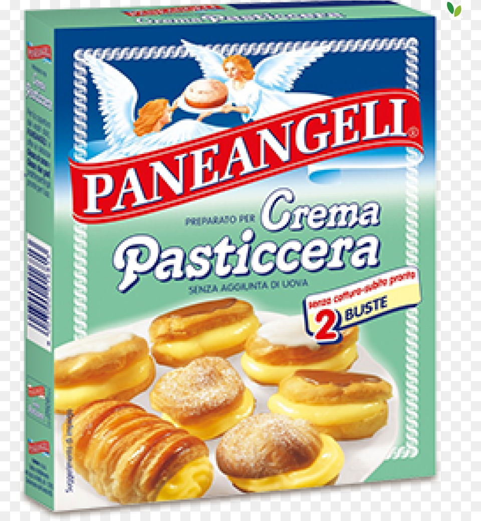 Paneangeli Custard Cream Amido Di Mais, Dessert, Food, Pastry, Bread Free Transparent Png