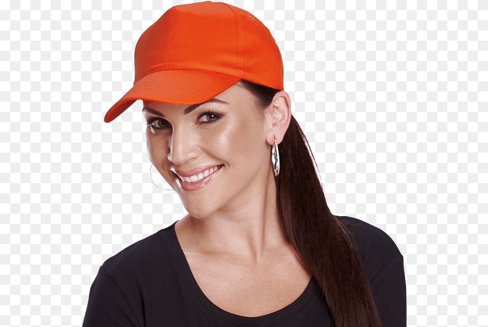 Panel Cotton Hard Front Cap U2013 Kb Safety Headgear, Baseball Cap, Clothing, Hat, Woman Free Png