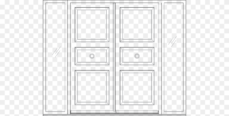 Panel Exterior Doors Door, Closet, Cupboard, Furniture, Cabinet Free Png Download