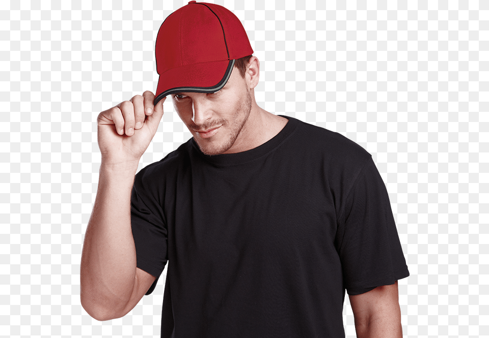 Panel Reflective Edge Cap Clothing, T-shirt, Hat, Baseball Cap, Male Free Png