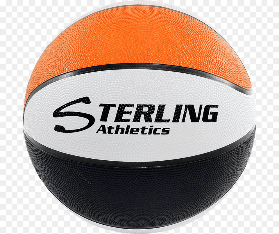Panel Rubber Camp Ball Orange Black White Basketball, Basketball (ball), Sport Png