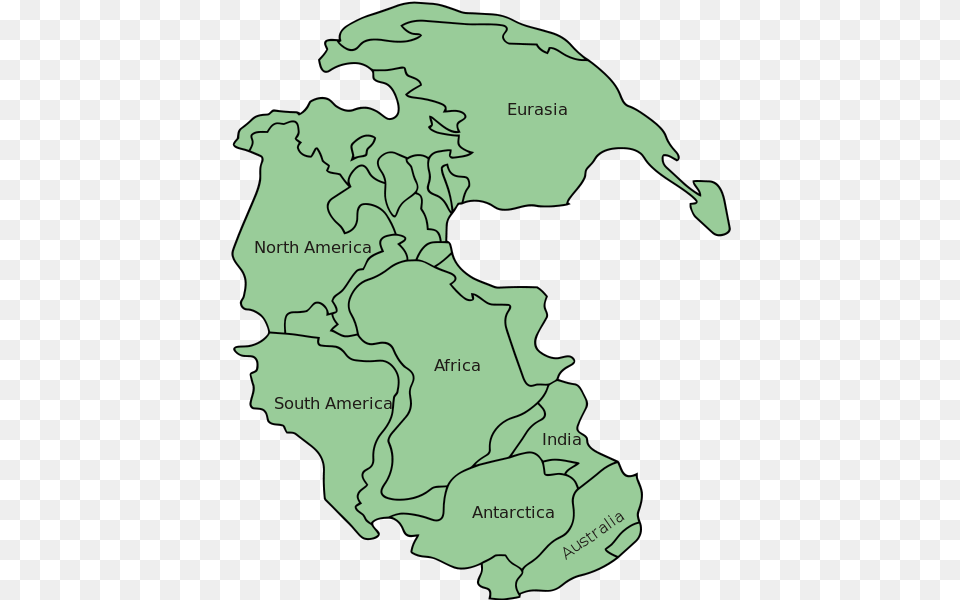 Pangaea Continents Pangaea, Chart, Map, Plot, Atlas Free Png Download