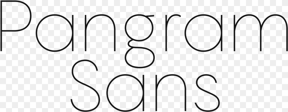 Pangram Sans Has Over 2800 Meticulously Crafted Glyphs Line Art, Blackboard, Text Free Png Download
