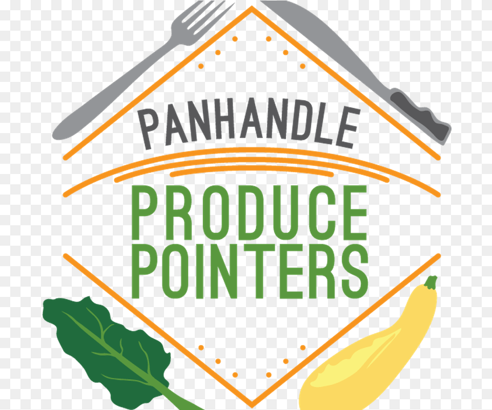 Panhandle Produce Pointers Logo Language, Cutlery, Fork, Food, Kale Free Transparent Png