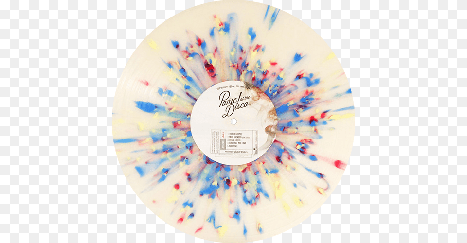 Panic At The Disco Patd Colored Vinyl, Paper, Confetti, Birthday Cake, Cake Free Png