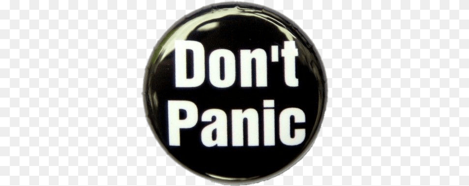 Panic Black Button Stickpng Made Like A Gun, Symbol, Logo, Qr Code Free Transparent Png