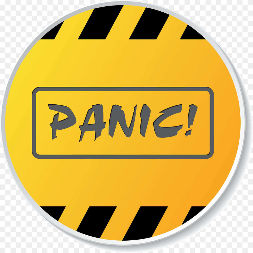 Panic Button Clipart, Logo, Disk Free Transparent Png