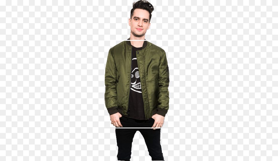 Panicatthedisco Brendonurie Breadbin Beebo Brendon Panic At The Disco Brendon Urie 2016, Adult, Person, Clothing, Coat Free Png