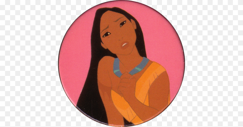 Panini Caps Gt Pocahontas 05 Pocahontas Pocahontas, Head, Person, Face, Photography Free Transparent Png