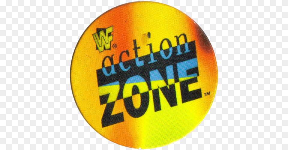 Panini Caps Gt World Wrestling Federation 19 Wwf Action Wwf World Wrestling Federation, Logo, Badge, Ball, Rugby Png