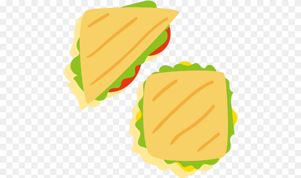 Panini Hamburger Club Sandwich Submarine Sandwich Fast Sandwich Vector Top View, Food, Lunch, Meal, Dish Png