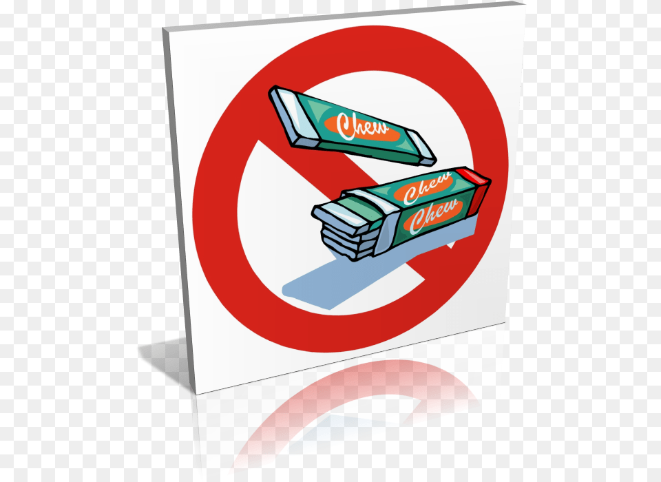 Panneau Chewing Gum Interdit Interdiction De Macher Du Chewing Gum, Advertisement, Mailbox Free Transparent Png