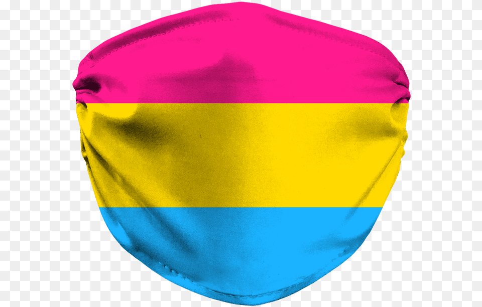 Pansexual Flag Face Mask Vertical, Swimwear, Hat, Clothing, Cap Free Png