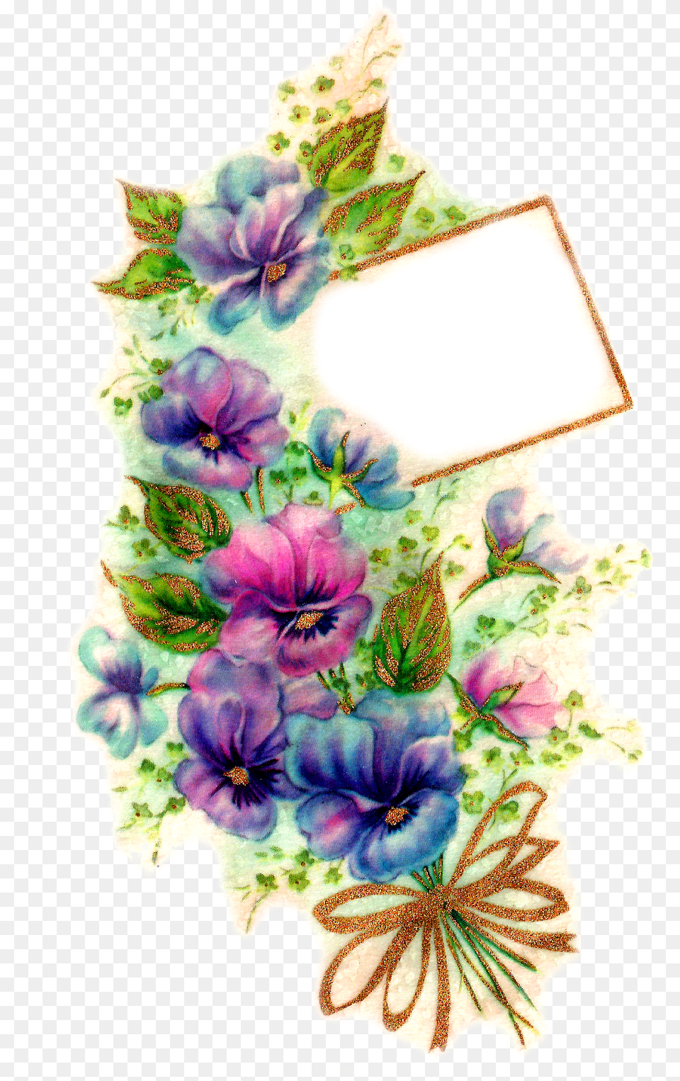 Pansies Flower Bouquet, Art, Collage, Plant, Graphics Free Transparent Png