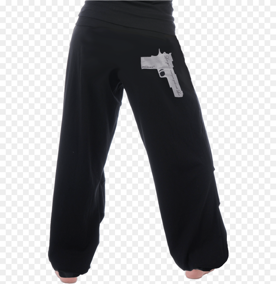 Pant Long With Love Gun On The Botty Pocket, Clothing, Pants, Adult, Female Png