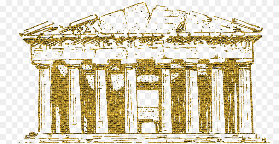 Pantheon Greek Beige Parthenon Curved, Architecture, Building, Pillar, Prayer Free Transparent Png
