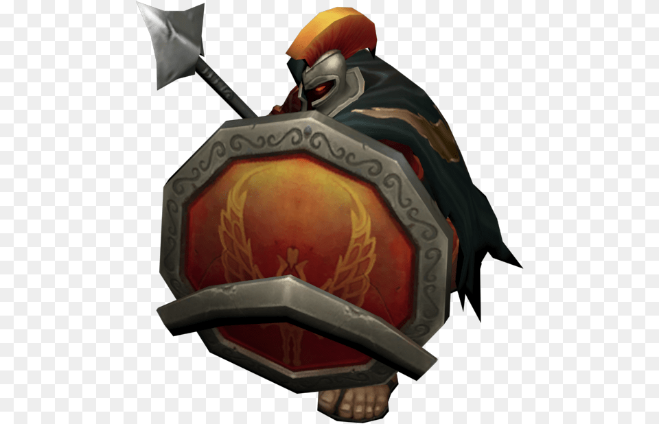 Pantheon League Of Legends Model, Armor, Shield, Person Free Png