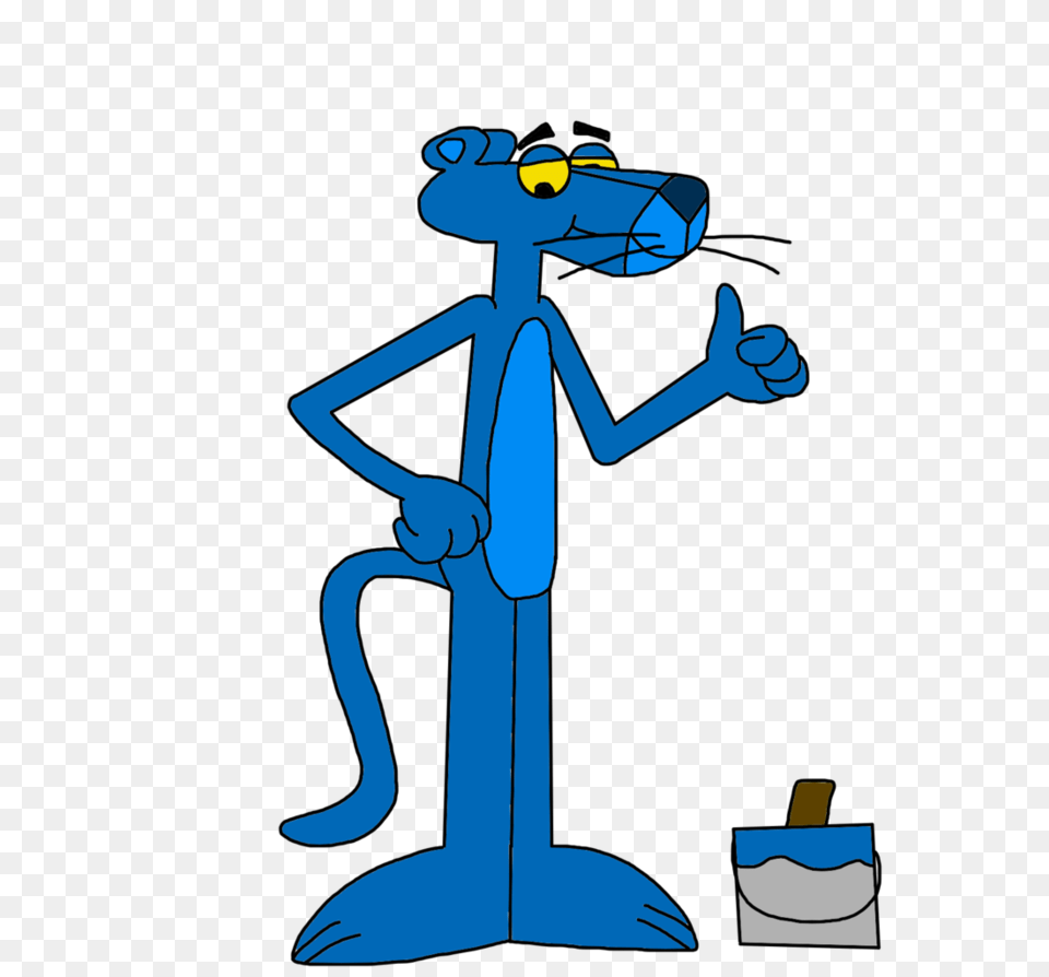Panther Clipart Blue, Cartoon, Person Free Transparent Png