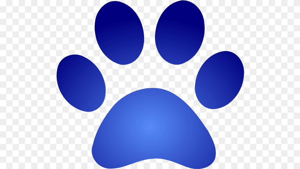 Panther Clipart Blue Logo Blue Paw Print, Head, Person, Face, Lighting Png