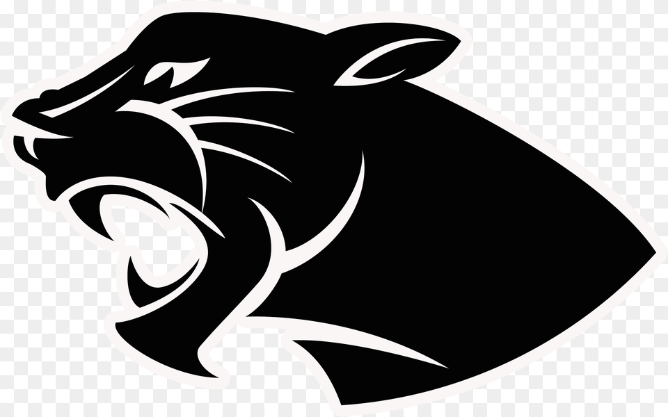 Panther Clipart Perry Black Panther, Stencil Free Transparent Png