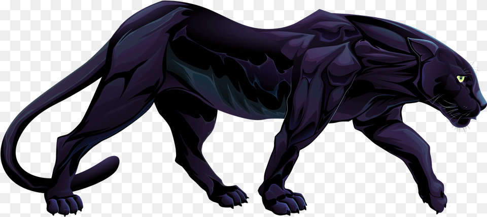 Panther Hd Black Panther Animal Full Body, Mammal, Wildlife, Person Png Image