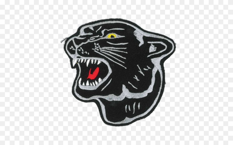 Panther Head Patch 4quot Black Panther Patch, Animal, Mammal, Wildlife, Bird Free Png