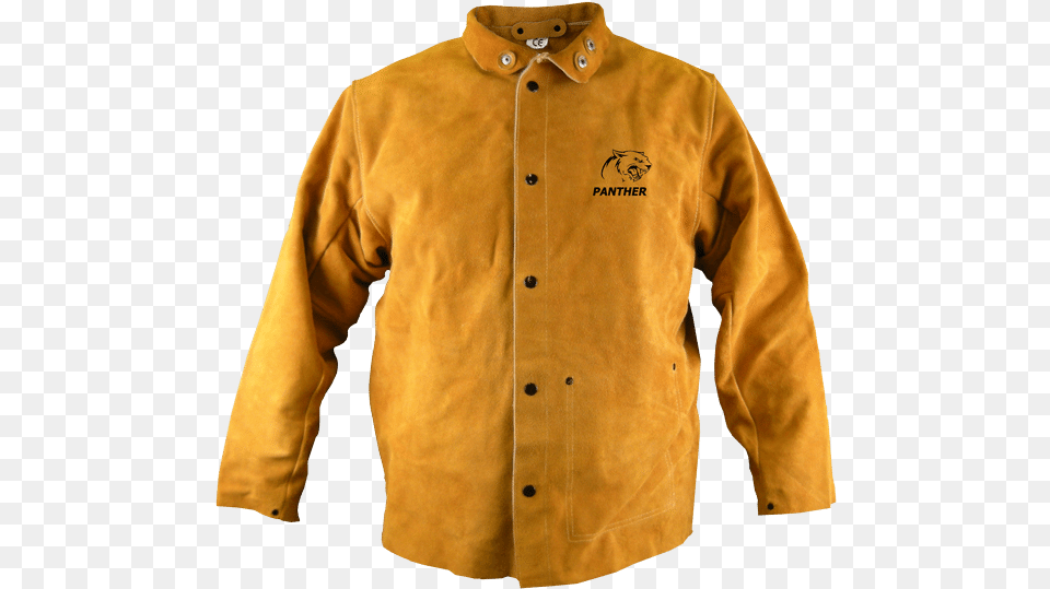 Panther Leather Welders Jacket Welder Leather Welding Jacket, Clothing, Coat, Shirt, Long Sleeve Png Image