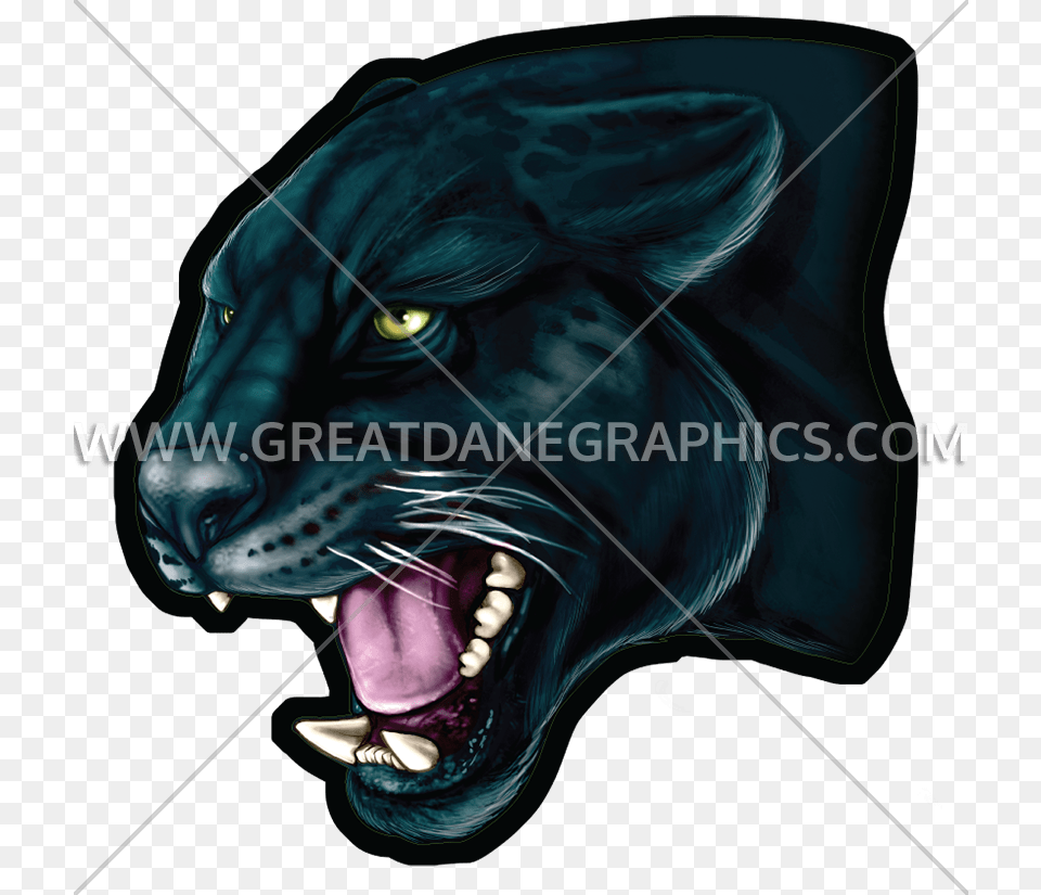 Panther Offset Novelty Key Chain Kc, Animal, Mammal, Wildlife, Person Free Png Download