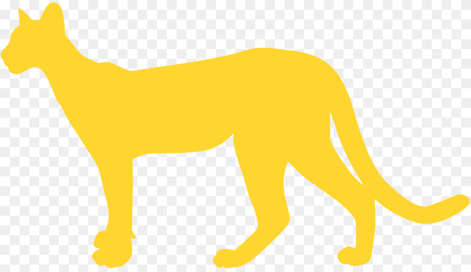 Panther Silhouette, Animal, Mammal, Bear, Wildlife Png