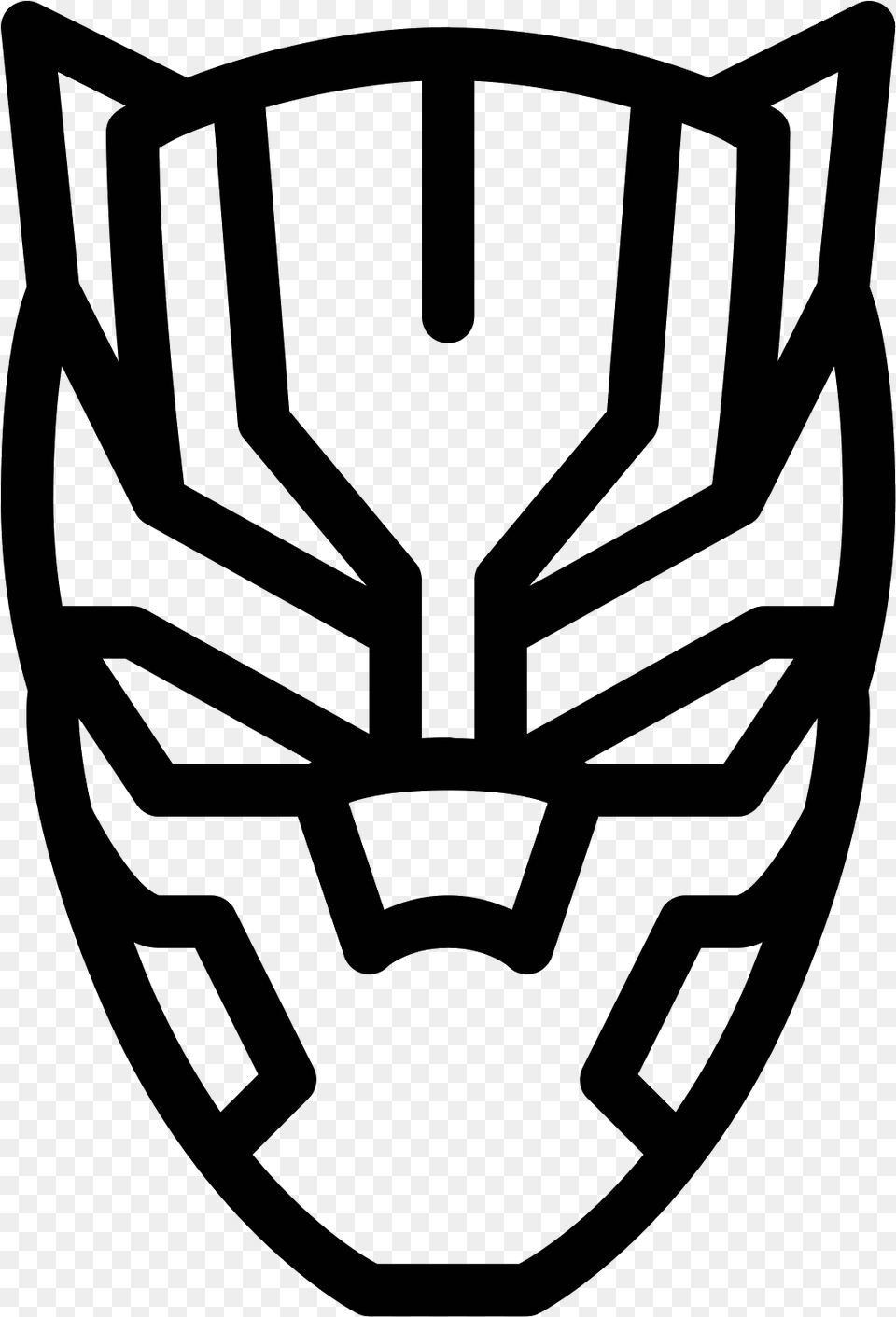 Panther Vector For On Mbtskoudsalg Logo Black Panther Vector, Gray Free Png Download