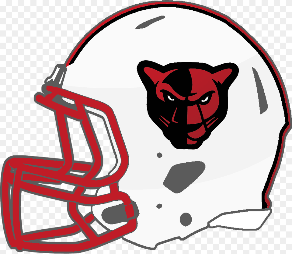 Panthers Football Helmet Clipart Independence Wildcats Football Helmet, American Football, Sport, Football Helmet, Playing American Football Free Png