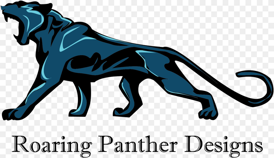 Panthers Logo Drawing Free Draw A Panther Logo, Animal, Dinosaur, Reptile Png