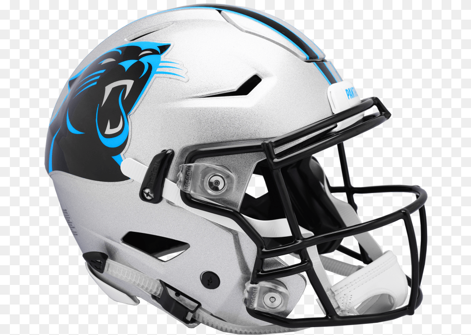 Panthers Speed Flex Helmets Carolina Panthers, Crash Helmet, Helmet, American Football, Football Png Image