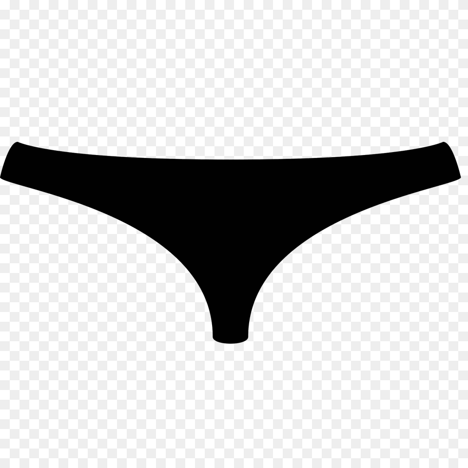 Panties Icon, Gray Free Transparent Png