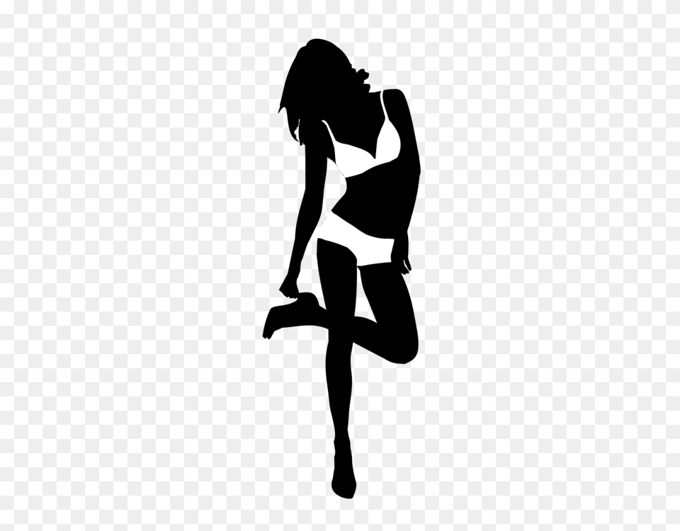 Panties Silhouette Undergarment Bikini Woman, Logo, Stencil, Symbol Png