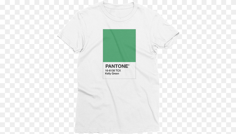 Pantone Kelly Green Active Shirt, Clothing, T-shirt Png Image