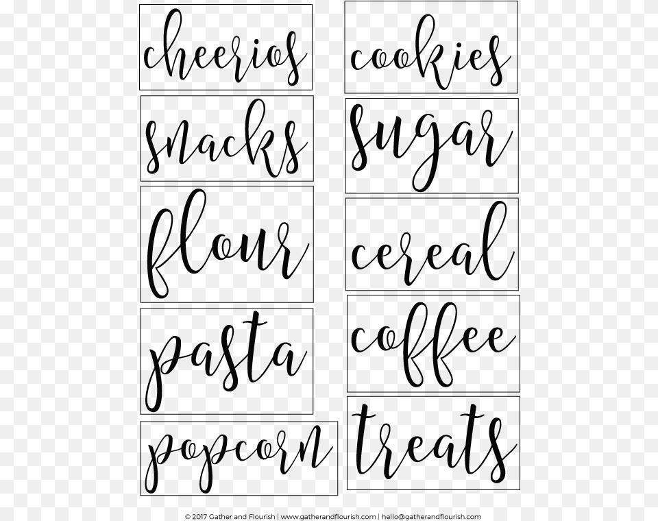 Pantry Labels Etsy Printable Pantry Labels, Blackboard, Text, Handwriting Png Image