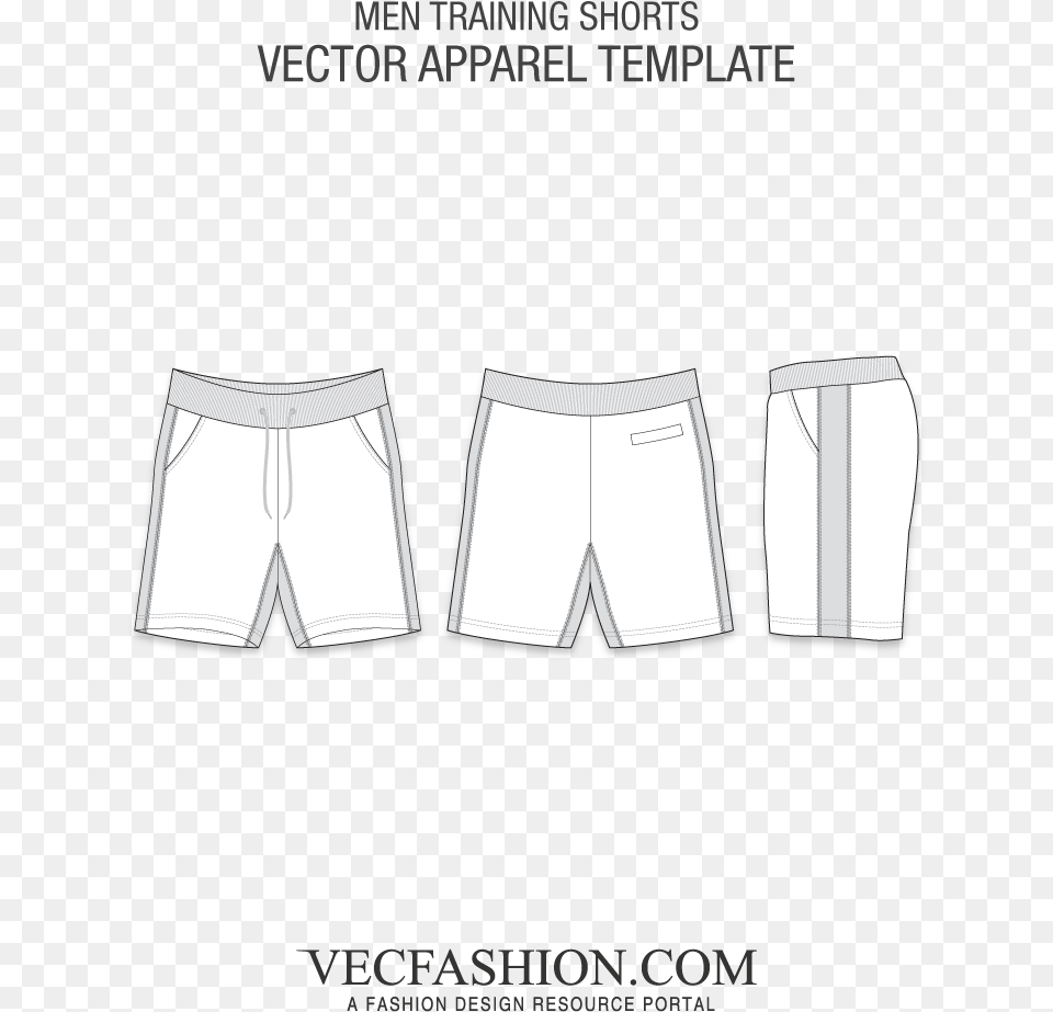 Pants Clipart Tracksuit Pants Sweat Shorts Template, Clothing Free Transparent Png