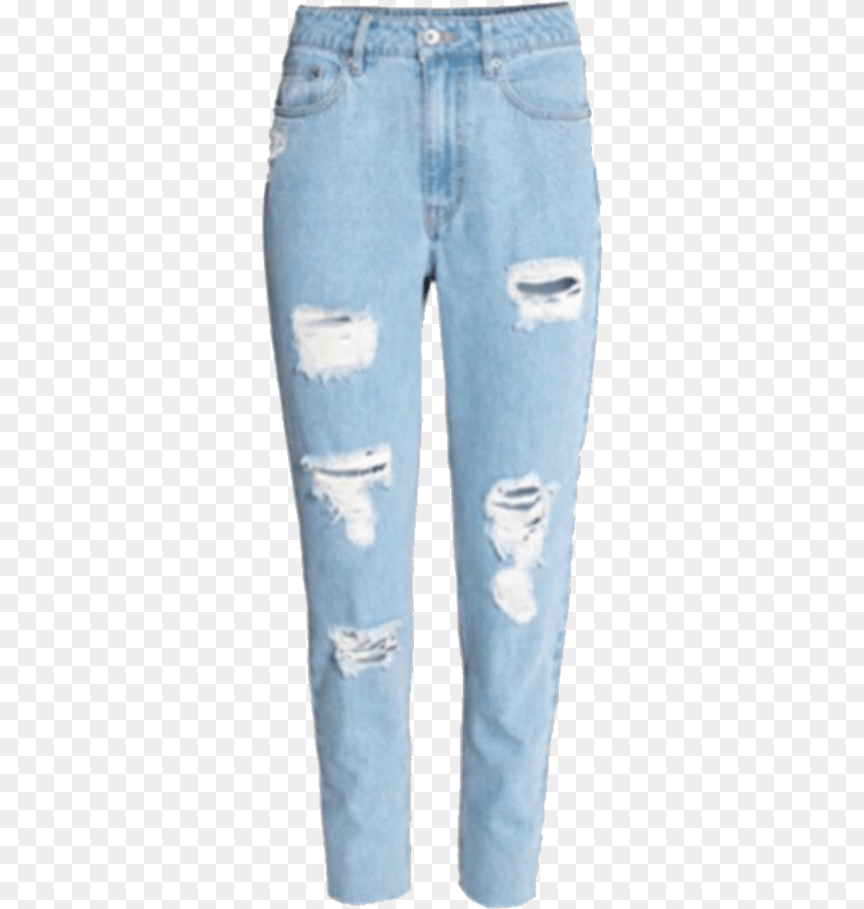 Pants Ripped Jeans Rippedjeans Clothes Niche Nichememe Ripped Jeans Transparent Background, Clothing, Adult, Male, Man Free Png Download