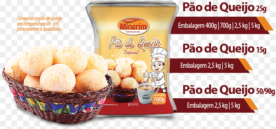 Pao De Queijo Catalogo Min Pao De Queijo Minerim, Cup, Bread, Bun, Food Png